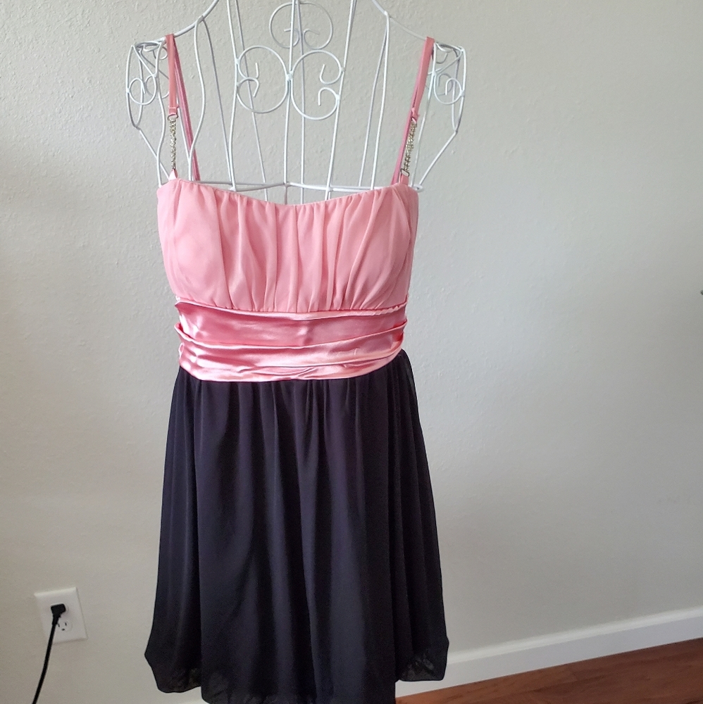 Tiger Lilly pink & black cocktail dress.